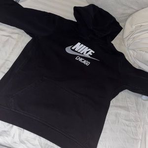 Nike black Chicago hoodie kids sz XL 10/10 condition never worn